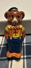 Vintage 1950’s J. Chein Tin Toy Bear. Feet Are Operational