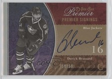 2009-10 O-Pee-Chee Premier Signings 19/50 Derick Brassard #PS-DB Auto 1pc9