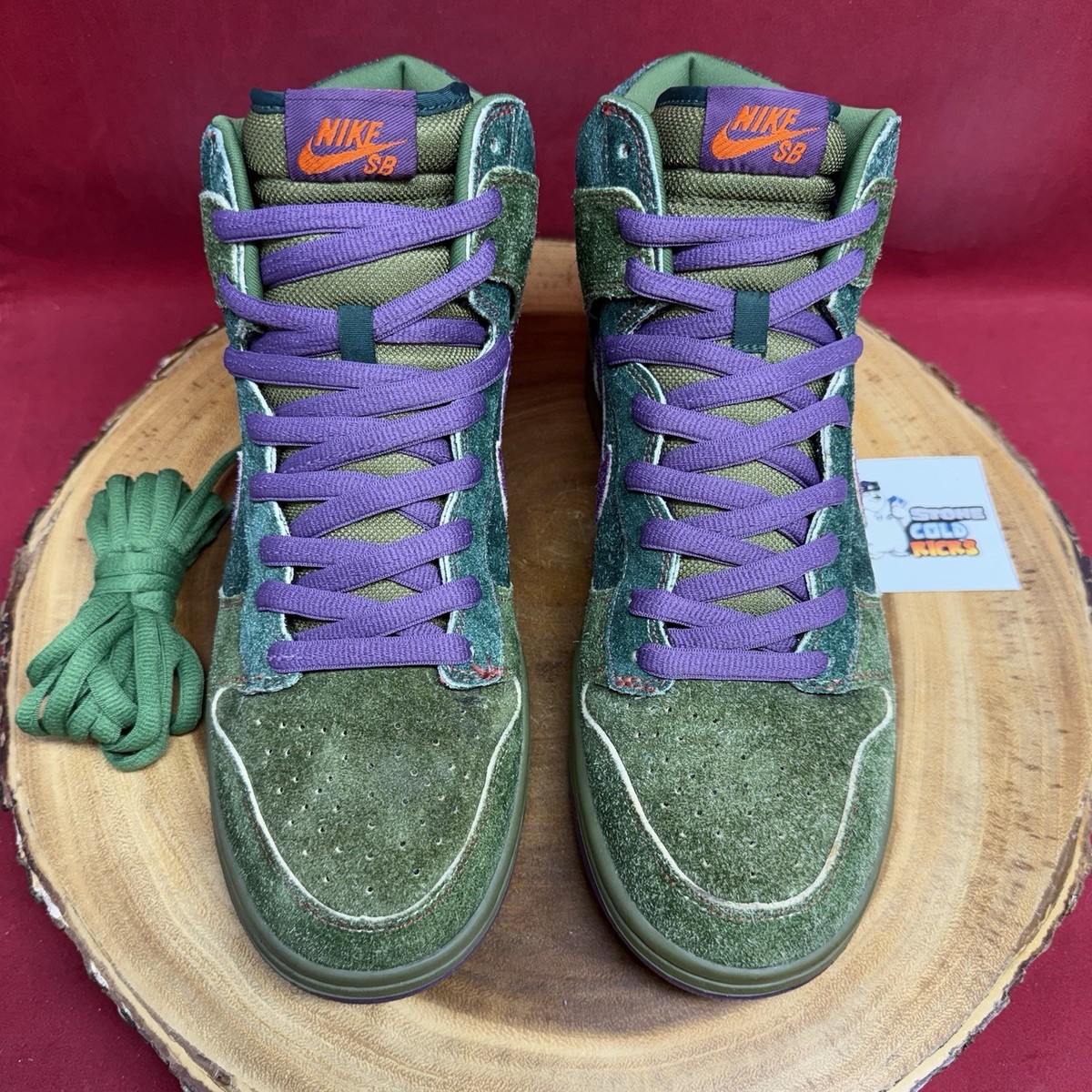Nike Dunk High Premium SB 420 Skunk Sz 10 313271-300 Supreme Nike Dunk High Premium SB 420 Skunk Sz 10 313271-300 Supreme