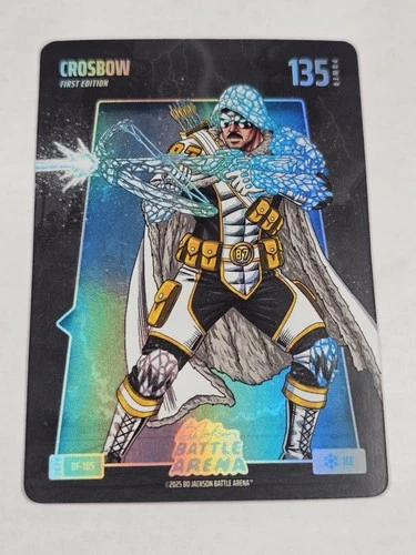 Bo Jackson Battle Arena CROSSBOW Ice BattleFoil # BF-185 Sydney Crosby