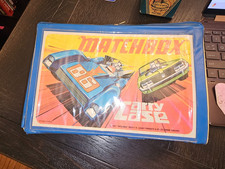 1971 MATCHBOX Car Carrying Case with 25 Diecast Lot some Rare BX21
