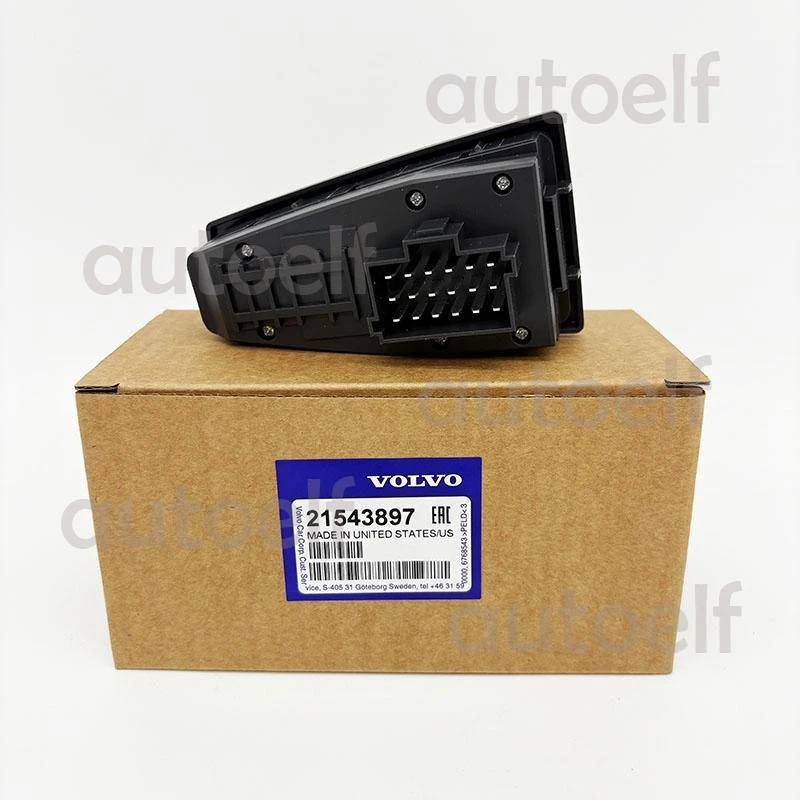 Interruptor de ventana de control maestro OEM 21543897 para camión Volvo FH12 FM VNL 20752918 Foto 2 de 3