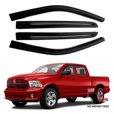 Window Visors Rain Guards for Dodge Ram 1500 Crew Cab Dodge Ram 1500/2500/3500