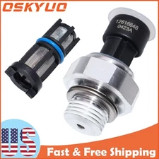 Engine Oil Pressure Sensor Switch with Filter D1846A For GMC Envoy Savana Yukon