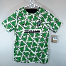 Nike Nigeria Football Fed Soccer Jersey - New With Tags - Medium Green And White