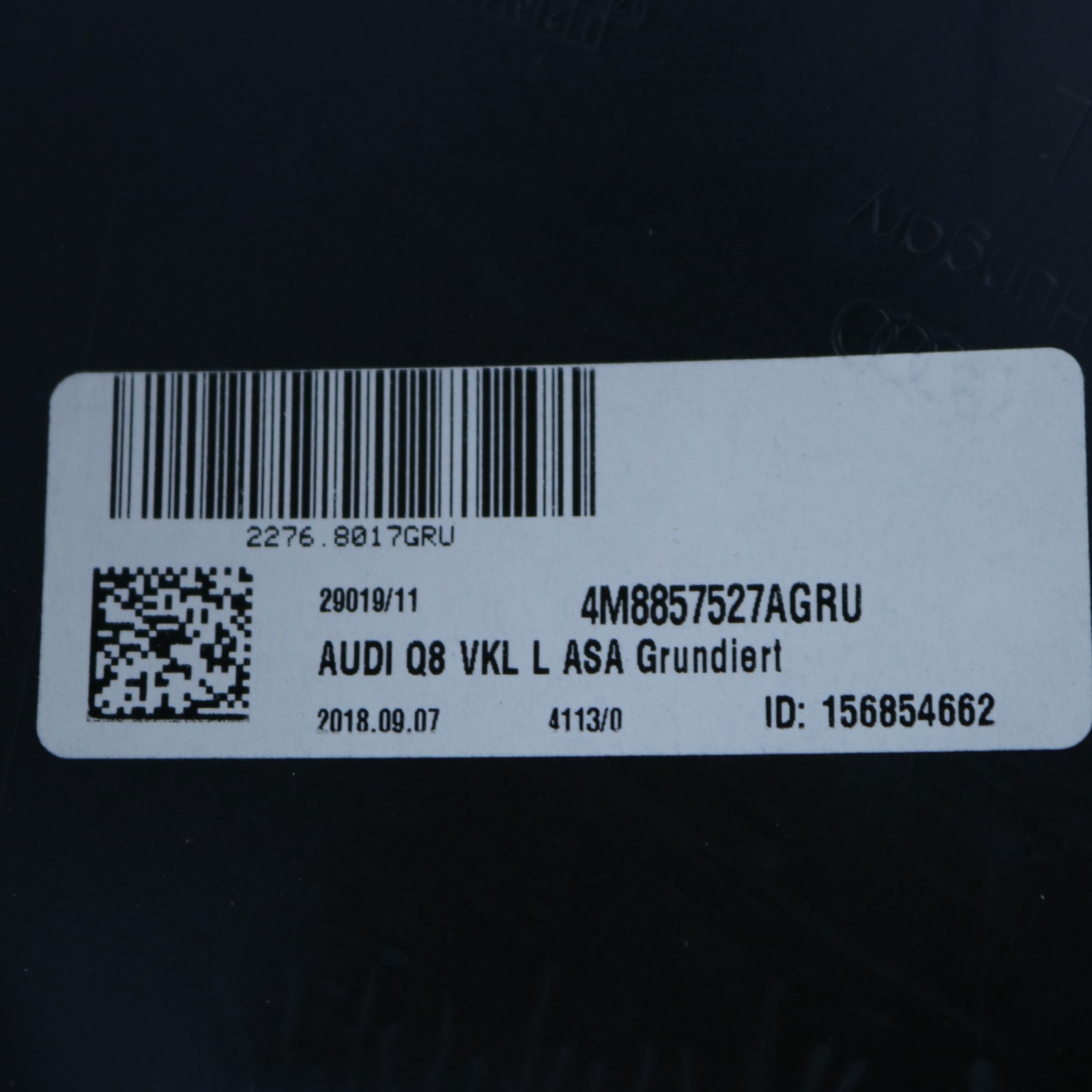 GENUINE Lamborghini Urus Audi Q8 w/ Lane Assist LH Mirror Cap Cover 4M8857527A