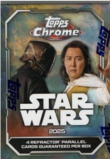 2025 Topps CHROME STAR WARS | Trading Cards Blaster Box | 40 Cards