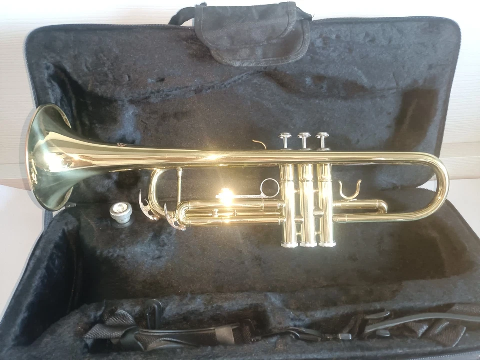 Tromba Conductor, Per Studenti/ Principianti Laccata Oro - Immagine 3 di 4