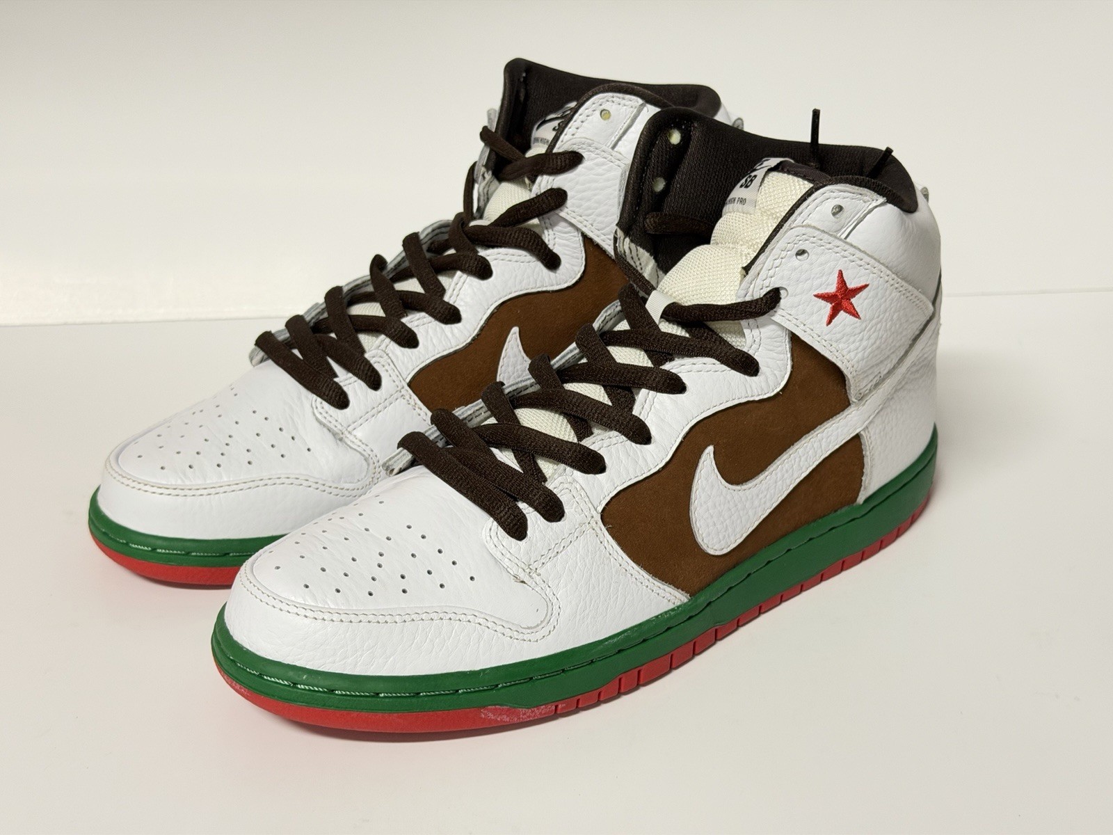 Nike Dunk SB High Cali Supreme What The Air Force 1 Max Panda 313171-201 Sz 11.5 thumbnail 3