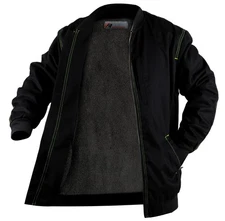 FR Jacket for Men Fleece Lined Flame Retardant Winter Coat Light but Warm Oil...