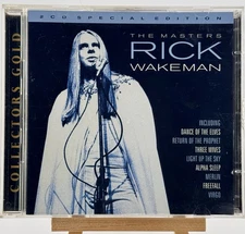 RICK WAKEMAN : The Masters Special Edition Collectors Gold 2 CD Purple Pyramid
