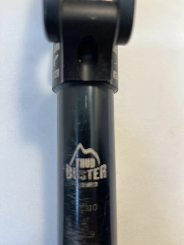 Tija de sillín con suspensión de viaje Cane Creek Thudbuster 27,2 x 400 mm de largo - negra Foto 3 de 4