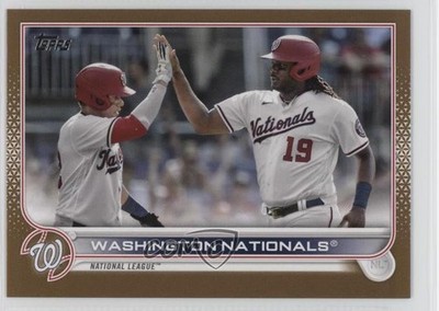 2022 Topps Series 1 Gold /2022 Juan Soto Washington Nationals Josh Bell 18vm