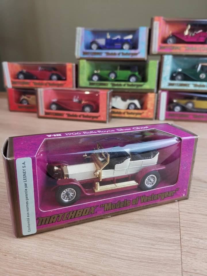 1:43 Matchbox Collections - 10 Voitures - N° 1-2-3-8-10-11-12-15-16-17 Models Of - Photo 3/4