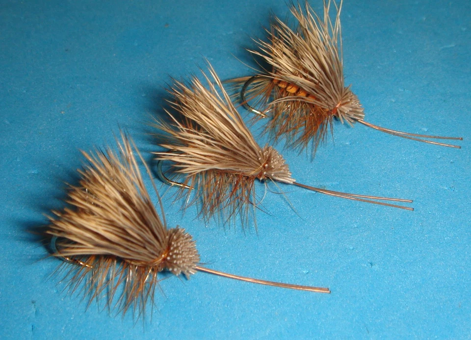 Fliegenfischen Fliegen - Foam Body OKTOBER CADDIS Größe #14** (6 Stk.)