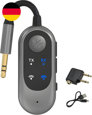 Bluetooth 5.3 Transmitter Empfänger 2 in 1 Für Hifi/Verstärker Praktischer Wirel