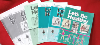 A Beka Book Let's Be Healthy Health Series 6 Books Reviews Tests Quizzes