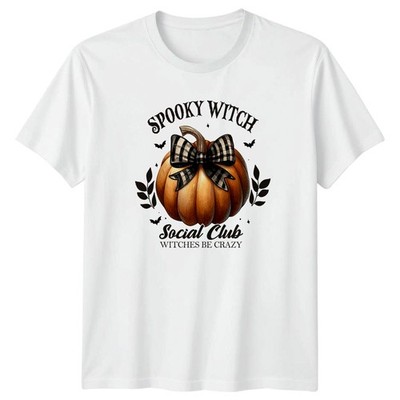 Spooky Witch Social Club Hexen Damen T-Shirt Witchy Halloween Geschenk für Sie