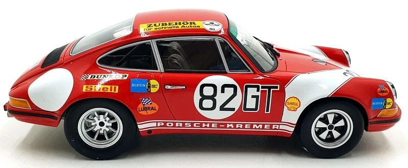 Minichamps 1/18 Escala Resina 107 716882 - Porsche 911 S ADAC 1000 1971 #82 Foto 4 de 4