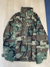 Original US M65 Feldjacke/Field Jacket,Woodland,Small-Reg,1986,Vintage,US Army