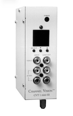 Channel Vision CVT-1 Mini-III Video Modulator   New Open Box