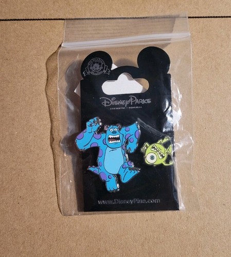 Disney Monsters Inc Mike Sully pin set