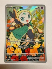 Meloetta 026 Holo Illustration Rare ME: Mega Evolution Promo Pokemon Near Mint