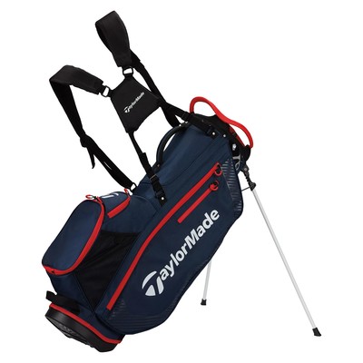 TaylorMade ゴルフバッグ 黒 赤内側 TaylorMade Golf 2023 Pro Stand Bag, 10.5