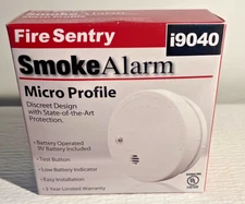 Fire Sentry By Kiddie i9040-Micro Profile Design Smoke Alarm - Brand New