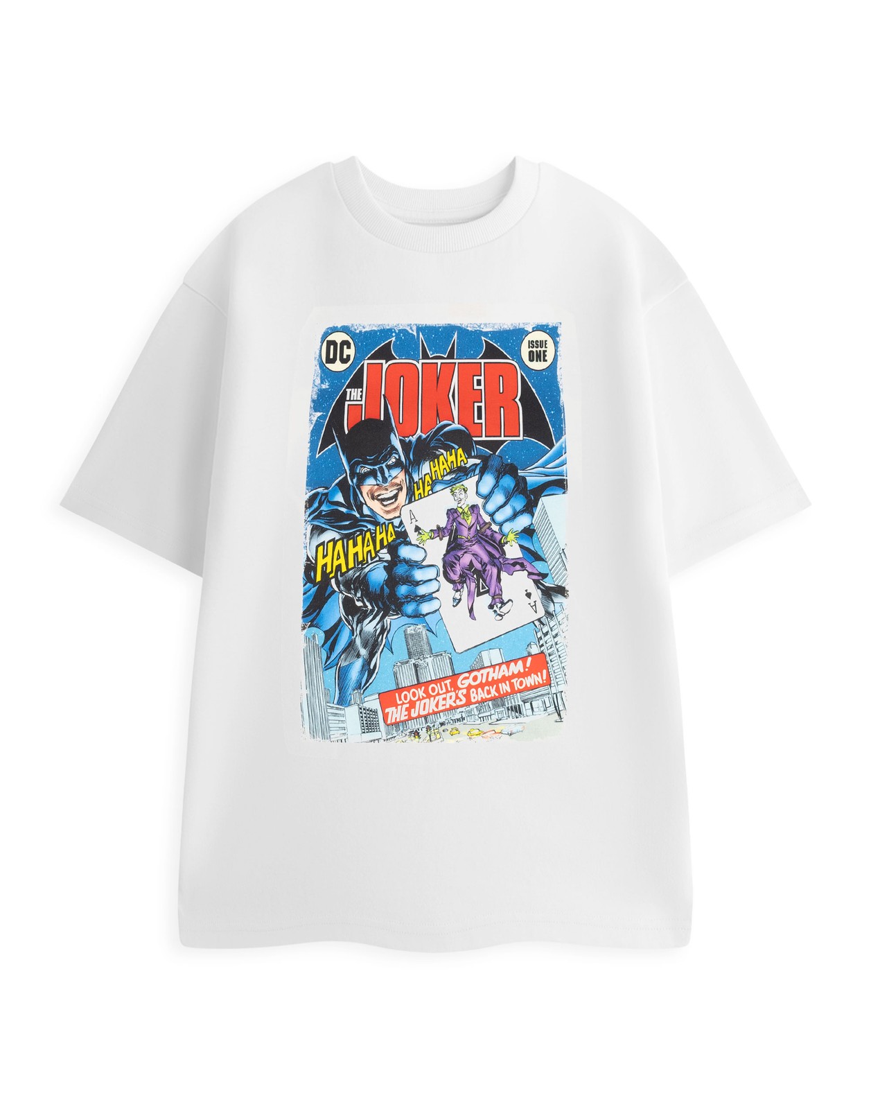 DC Comics Wei The Jokers Back In Town Kurzrmeliges T-Shirt Unisex Erwachsene 6290₽