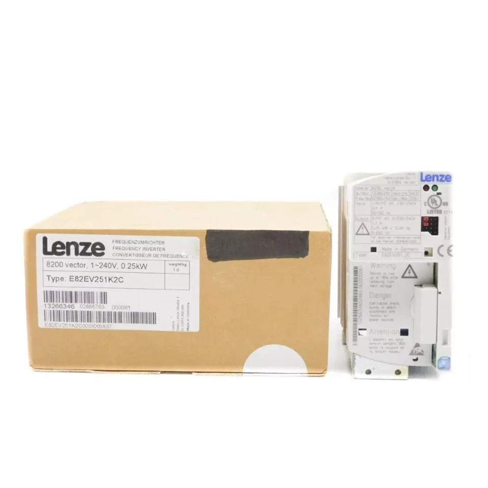 E82EV251K2C New Sealed Lenze Frequency Inverter Drive E82EV251K2C - Image 2 of 3