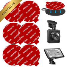 AZXYI 6 Pcs 2.76" VHB Sticky Adhesive Tape Replacement Dash Cam Suction Mount