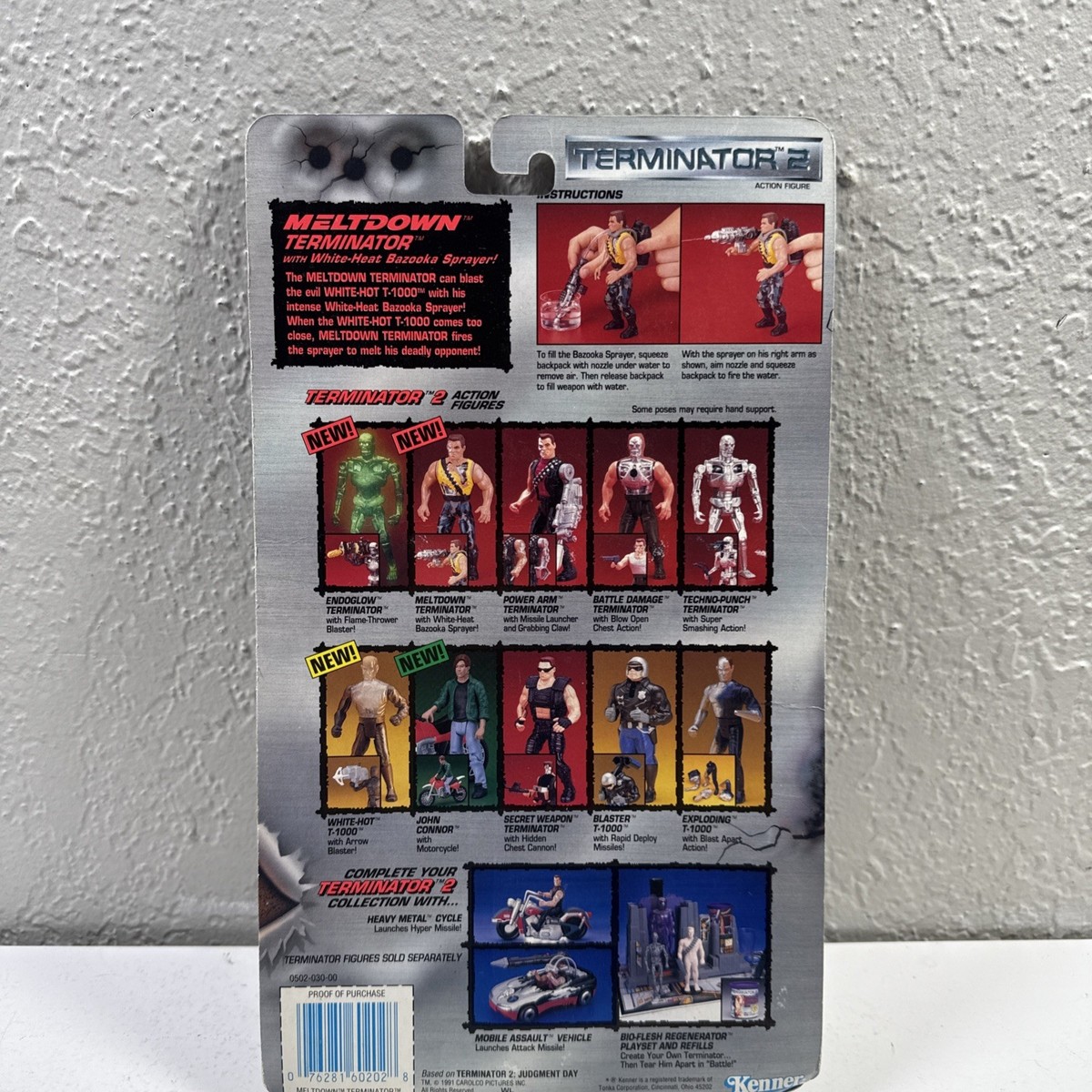 【1991年】オールドケナー・ターミネーター2 ・フィギュア・8体セット 1991年】オールドケナー・ターミネーター2 ・フィギュア・8体
