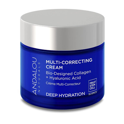 Andalou Naturals Deep Hydration Multi-Correcting Cream, 1.7 Fluid Ounces