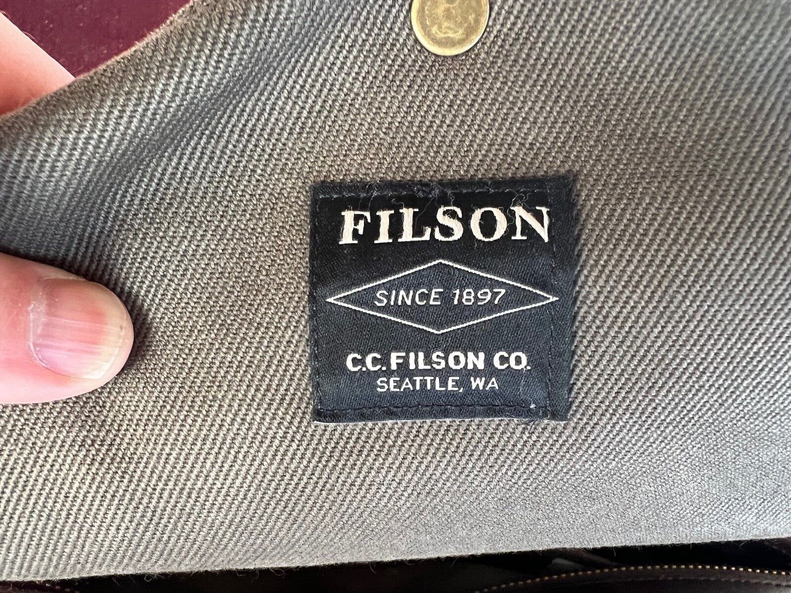 Filson Padded Laptop Bag/Briefcase 706030539342 eBay