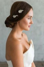 Brides and Hairpins Swarovski Crystal and Opal Romee Hair Clip W1017