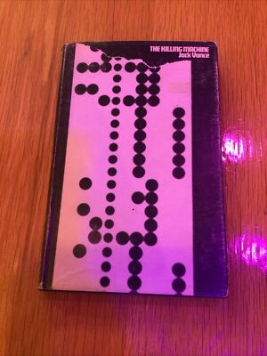 The Killing Machine, by Jack Vance 1968 SF Book Club Edition HB