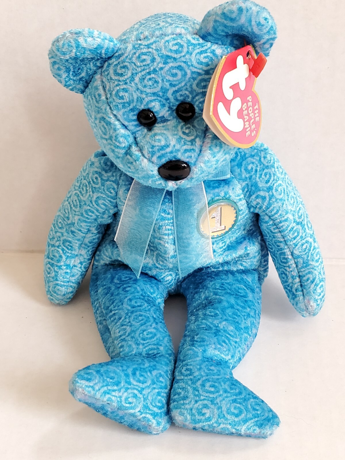 Ty Beanie Babies Bear Lot X4 Ariel, Clubby IV, Classy, 1999 Signature - Picture 6 of 9
