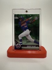 2021 Bowman - Chrome Prospects Green Shimmer Refractor #CPA-FV Freddy Valdez /99