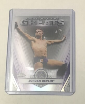 Jordan Devlin 2021 WWE Topps Chrome Cruiserweight Greats Card NXT JD McDonagh