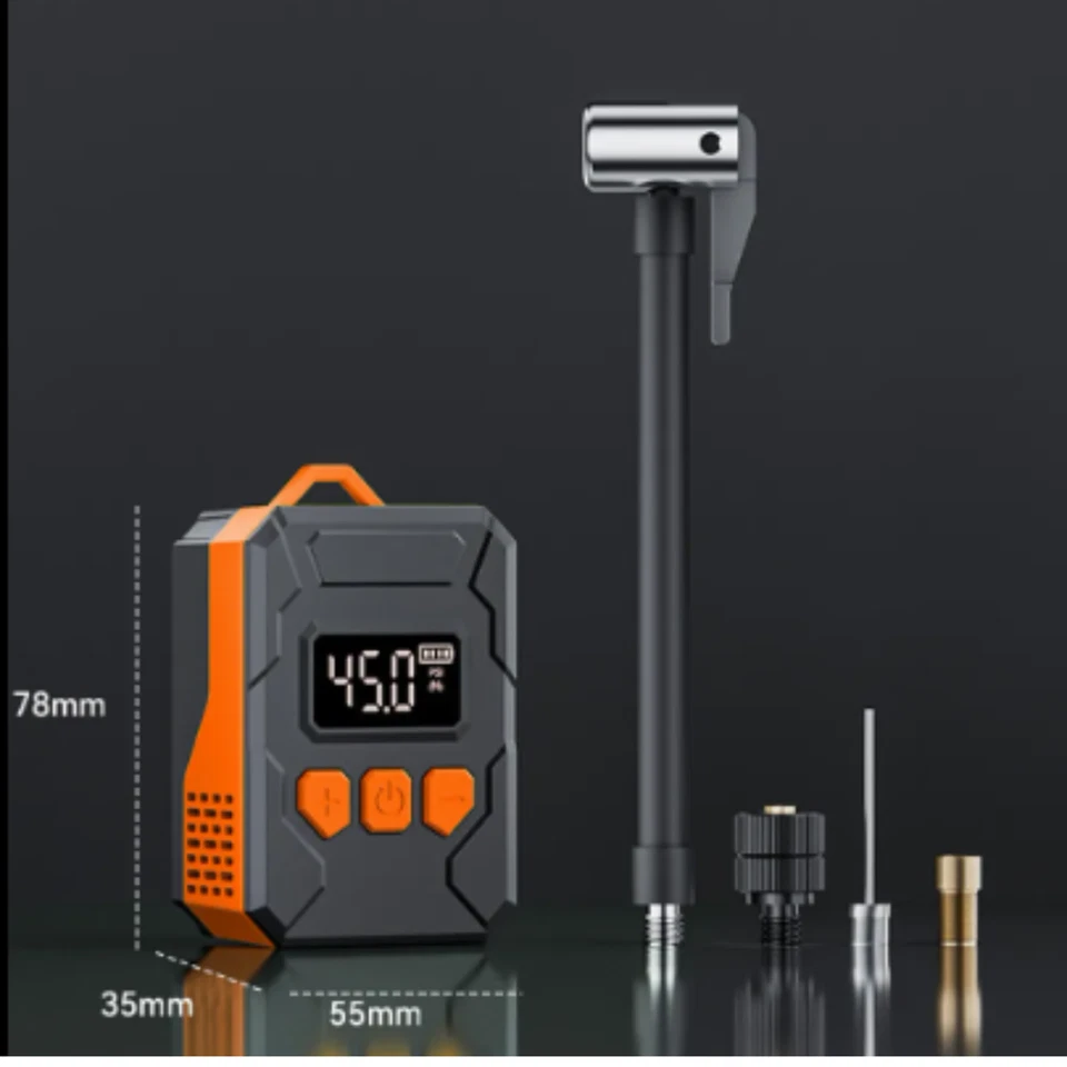 Велосипед воздушный насос мини электрический крошечный велосипед шины насос портативный USB, лучший подарок - Изображение 3 из 3