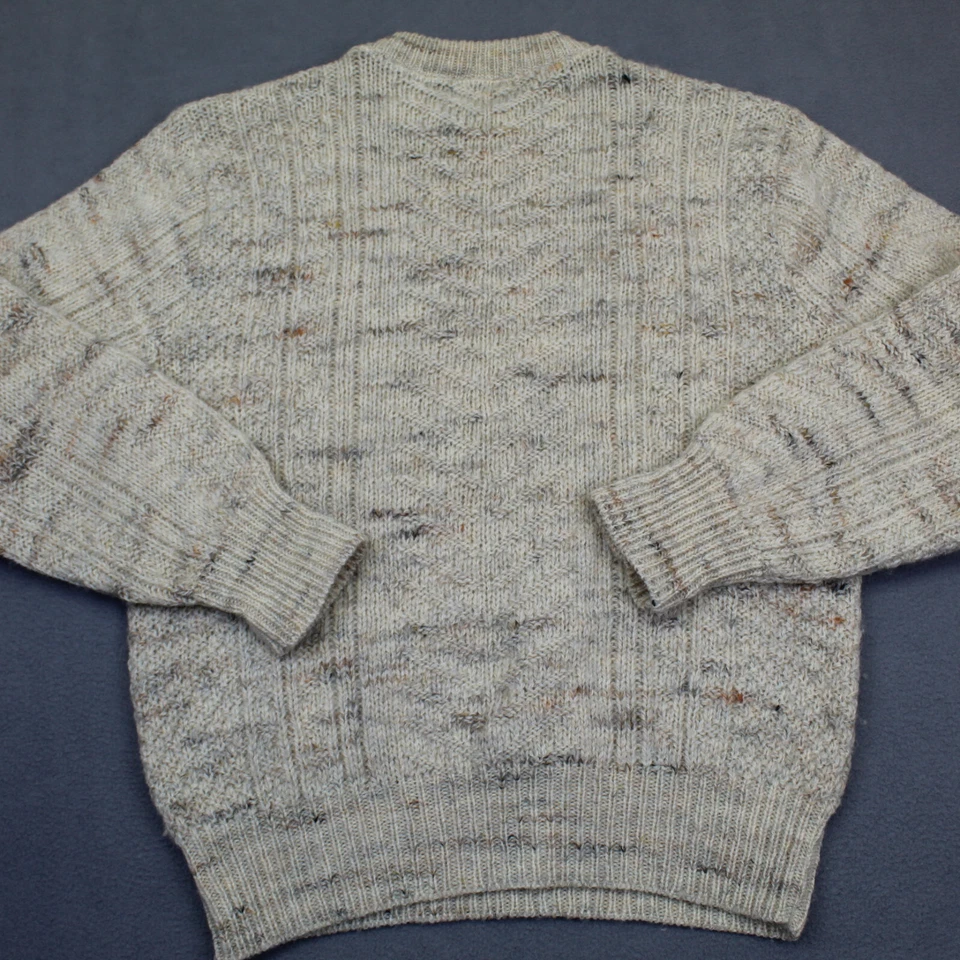 Vintage Pendleton Sweater Mens Large Brown Knit Pullover Virgin Wool USA Made - Image 4 of 4