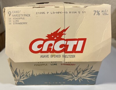Travis Scott Cacti Rare Seltzer Empty Box | eBay