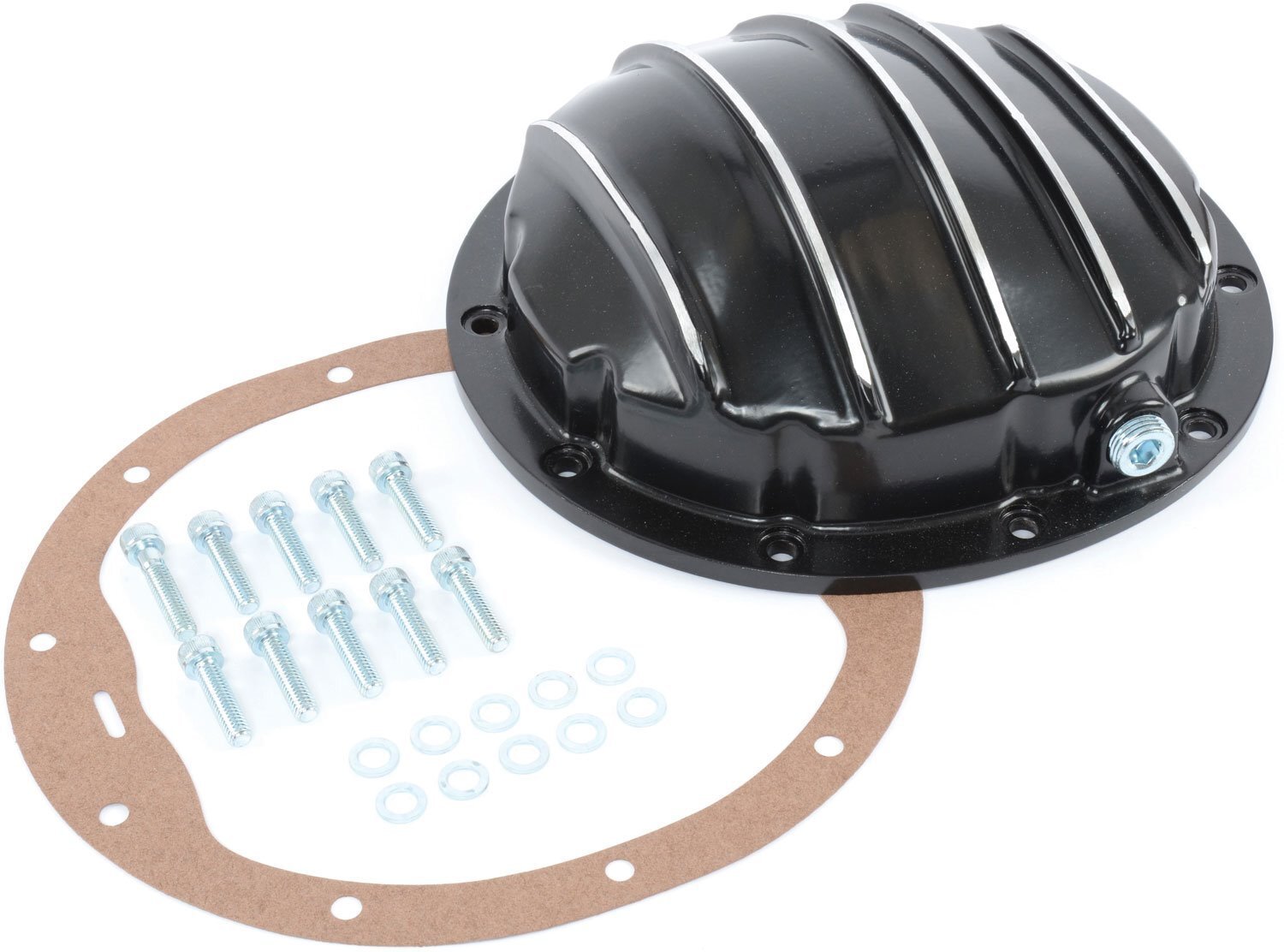 JEGS 62553 Cast Aluminum Differential Cover GM 8.5