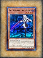 Yugioh Sky Striker Ace - Raye DASA-EN029 Super Rare 1st Ed NM