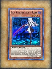 Yugioh Sky Striker Ace - Raye DASA-EN029 Super Rare 1st Ed NM