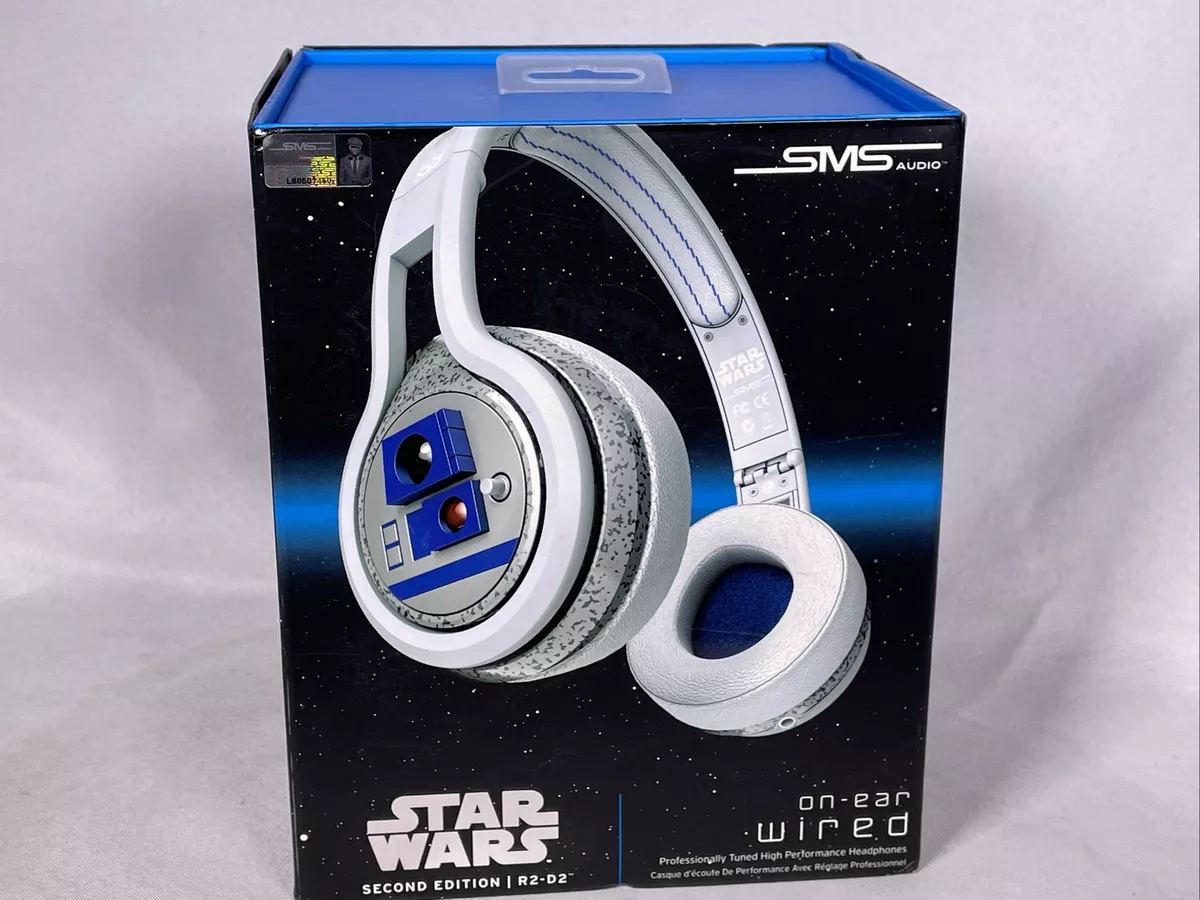 SMS Audio R2-D2 Headphones 50 Cent Star Wars 2nd Edition On-Ear Wired