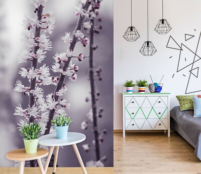 3D Flower Branch O604 Wallpaper Wall Mural Self-adhesive Assaf Frank Fay