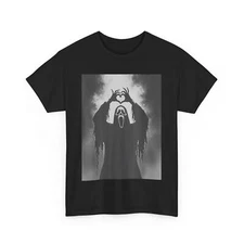 Ghost Heart Shirt, Scary Face Women Men T-shirt