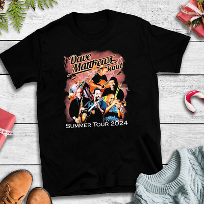 Dave Matthews Band Summer Tour 2024 Black Size S To 4XL Unisex T-Shirt PP872